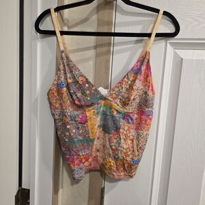 NATURAL LIFE Multicolor Floral Camisole